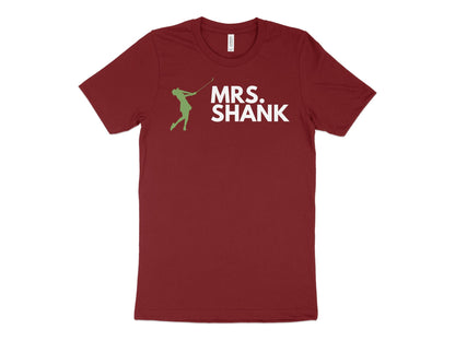 Funny Golfer Gifts  TShirt XS / Cardinal Mrs Shank Golf T-Shirt