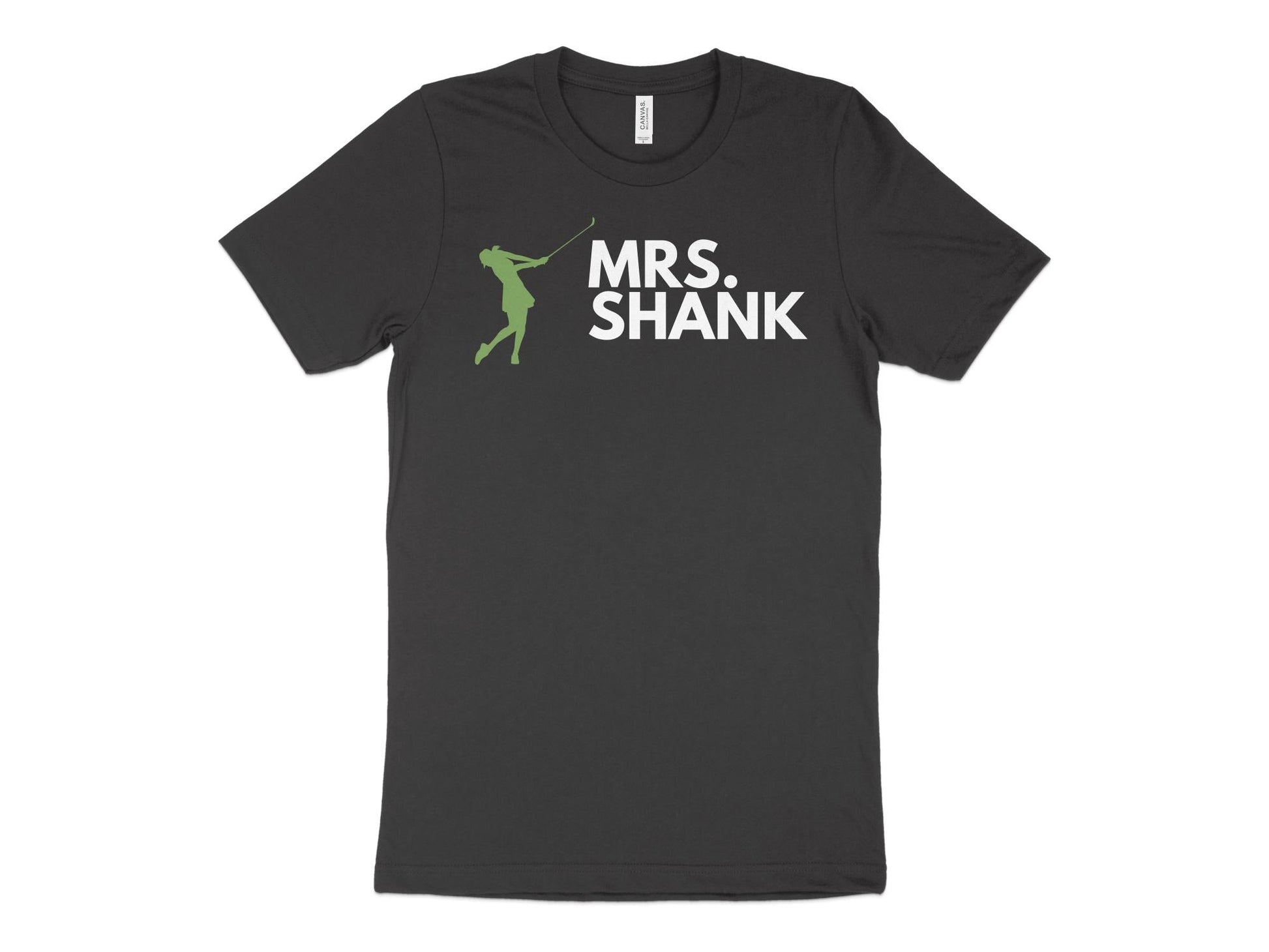 Funny Golfer Gifts  TShirt XS / Dark Grey Heather Mrs Shank Golf T-Shirt
