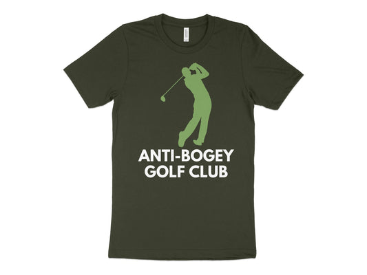 Funny Golfer Gifts  TShirt XS / Dark Olive Anti-Bogey Golf Club Golf T-Shirt