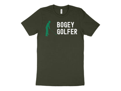 Funny Golfer Gifts  TShirt XS / Dark Olive Bogey Golfer Golf T-Shirt