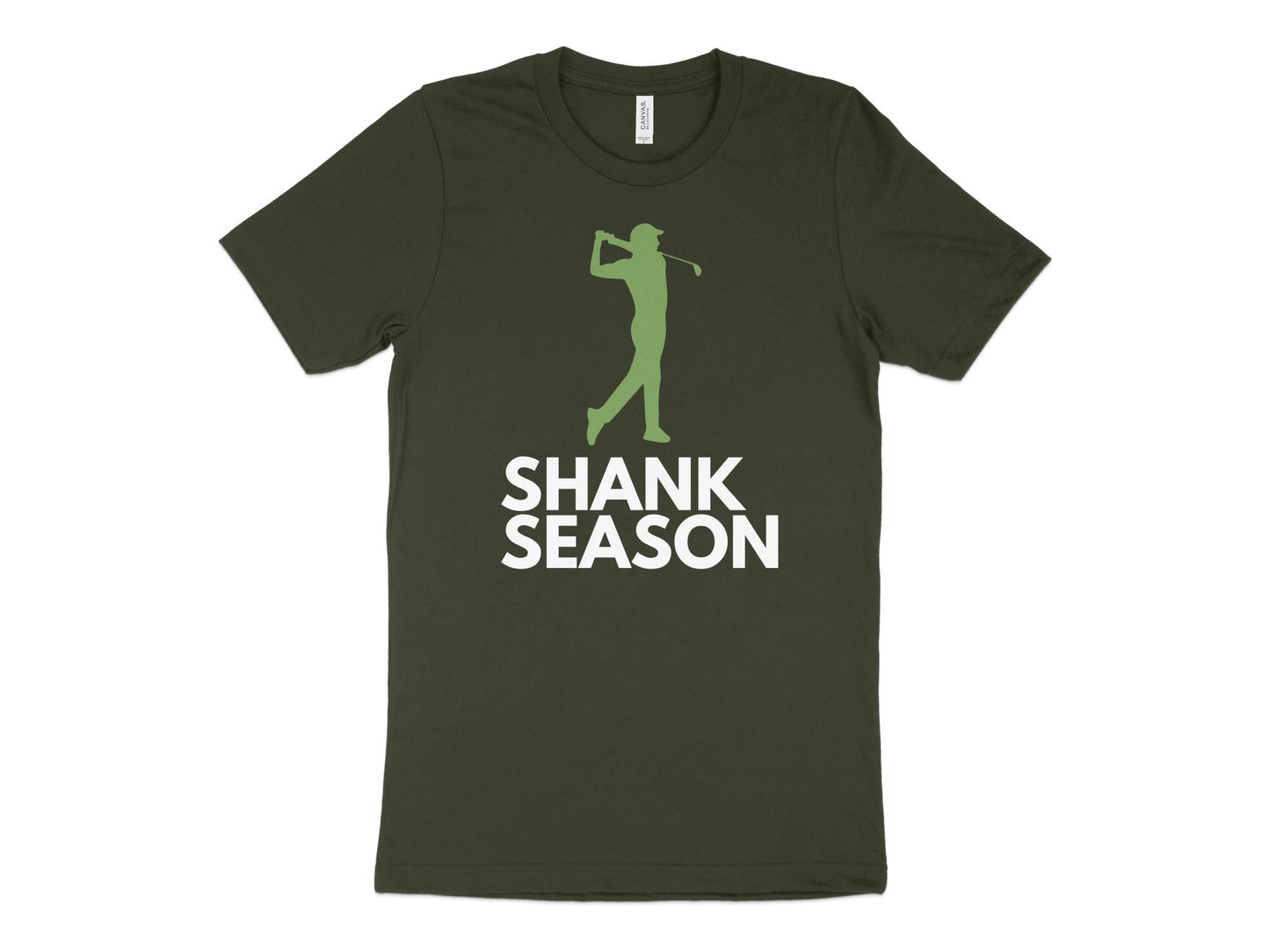 Funny Golfer Gifts  TShirt XS / Dark Olive Shank Season Golf T-Shirt