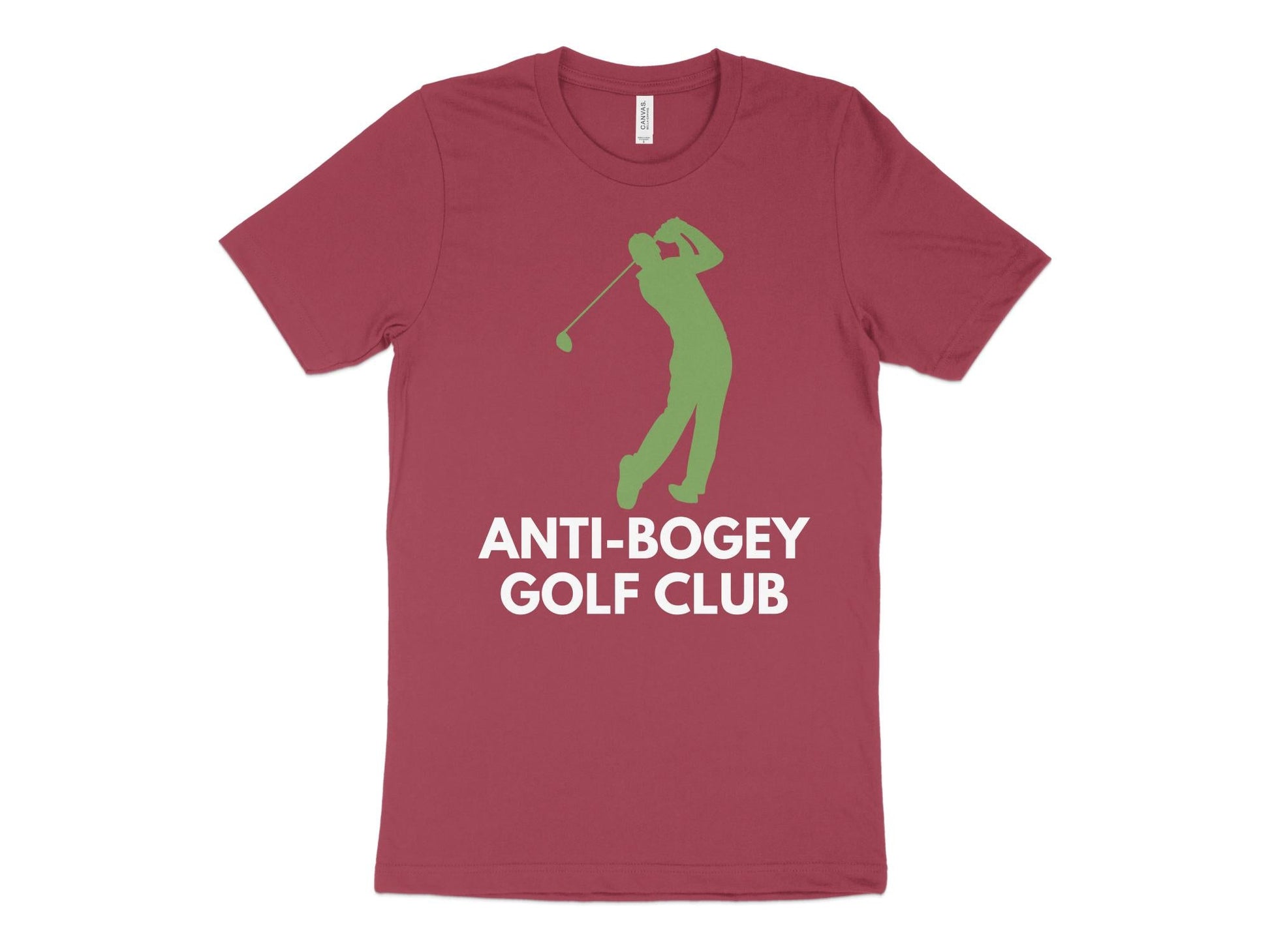 Funny Golfer Gifts  TShirt XS / Heather Raspberry Anti-Bogey Golf Club Golf T-Shirt