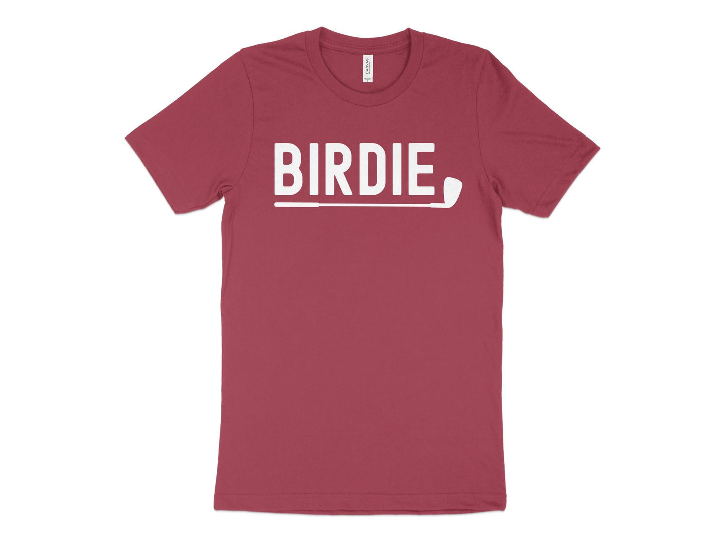 Funny Golfer Gifts  TShirt XS / Heather Raspberry Birdie Golf T-Shirt
