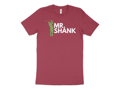 Funny Golfer Gifts  TShirt XS / Heather Raspberry Mr Shank Golf T-Shirt