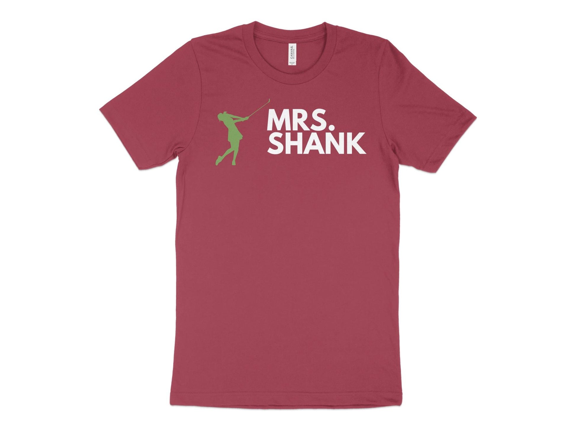 Funny Golfer Gifts  TShirt XS / Heather Raspberry Mrs Shank Golf T-Shirt