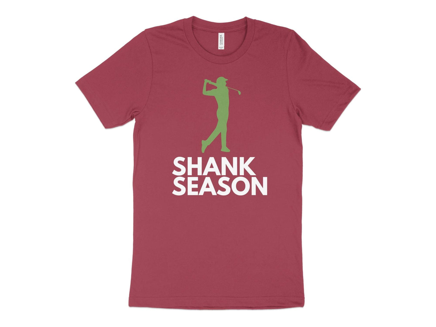 Funny Golfer Gifts  TShirt XS / Heather Raspberry Shank Season Golf T-Shirt