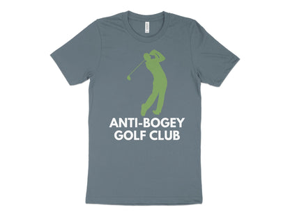 Funny Golfer Gifts  TShirt XS / Heather Slate Anti-Bogey Golf Club Golf T-Shirt