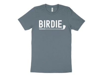 Funny Golfer Gifts  TShirt XS / Heather Slate Birdie Golf T-Shirt