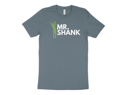 Funny Golfer Gifts  TShirt XS / Heather Slate Mr Shank Golf T-Shirt