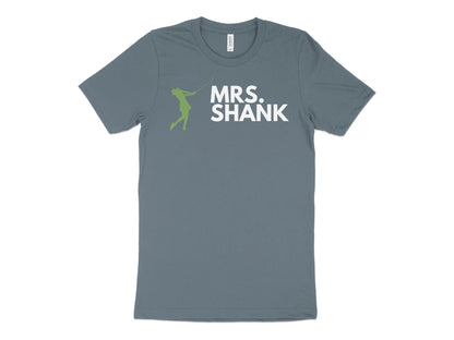 Funny Golfer Gifts  TShirt XS / Heather Slate Mrs Shank Golf T-Shirt