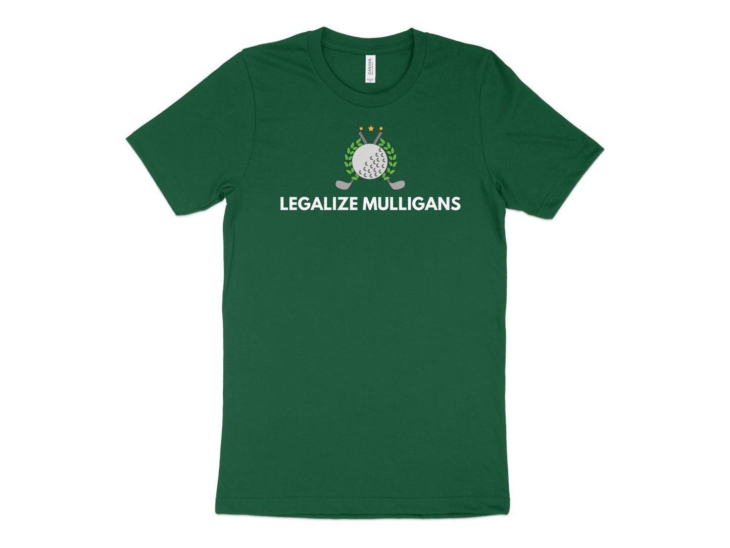 Funny Golfer Gifts  TShirt XS / Kelly Legalize Mulligans Golf T-Shirt