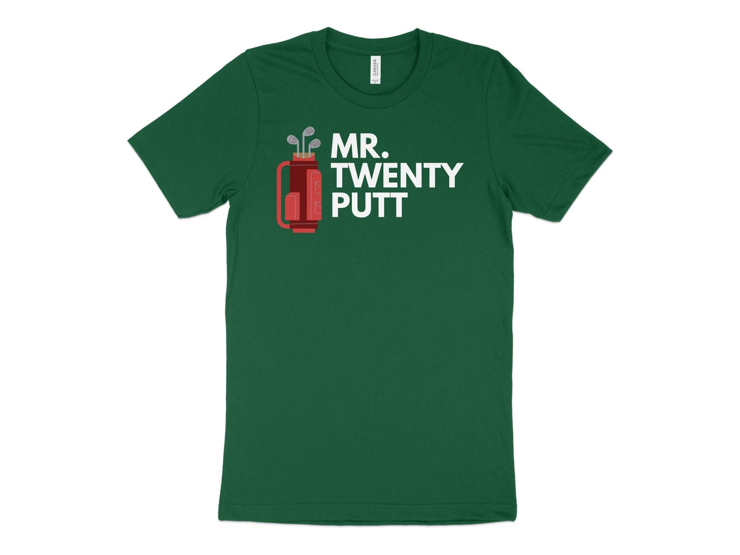 Funny Golfer Gifts  TShirt XS / Kelly Mr Twenty Putt Golf T-Shirt