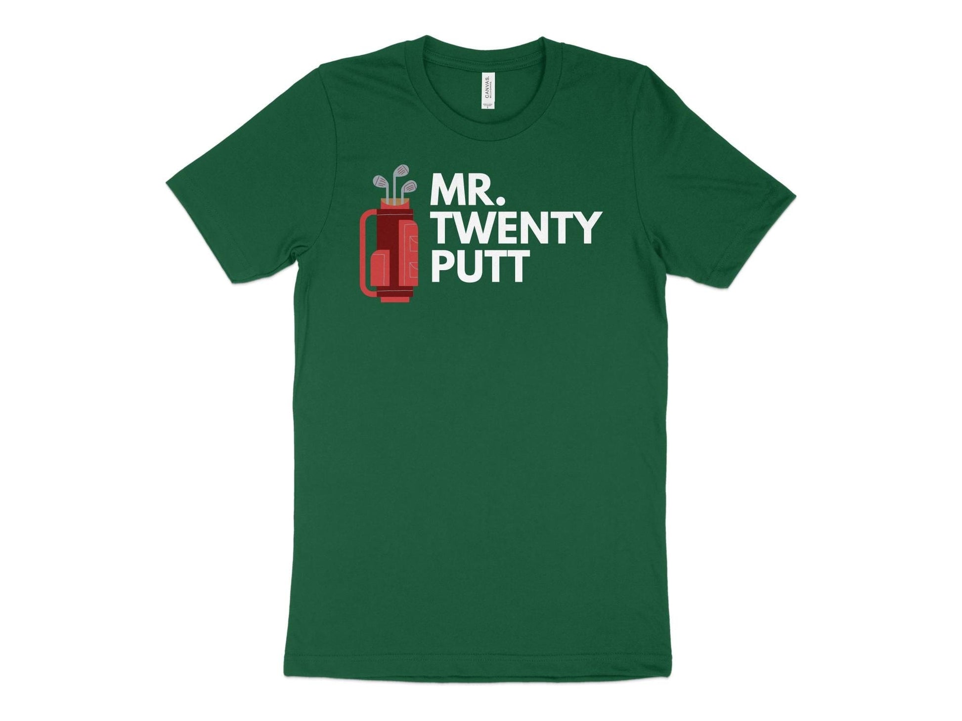 Funny Golfer Gifts  TShirt XS / Kelly Mr Twenty Putt Golf T-Shirt