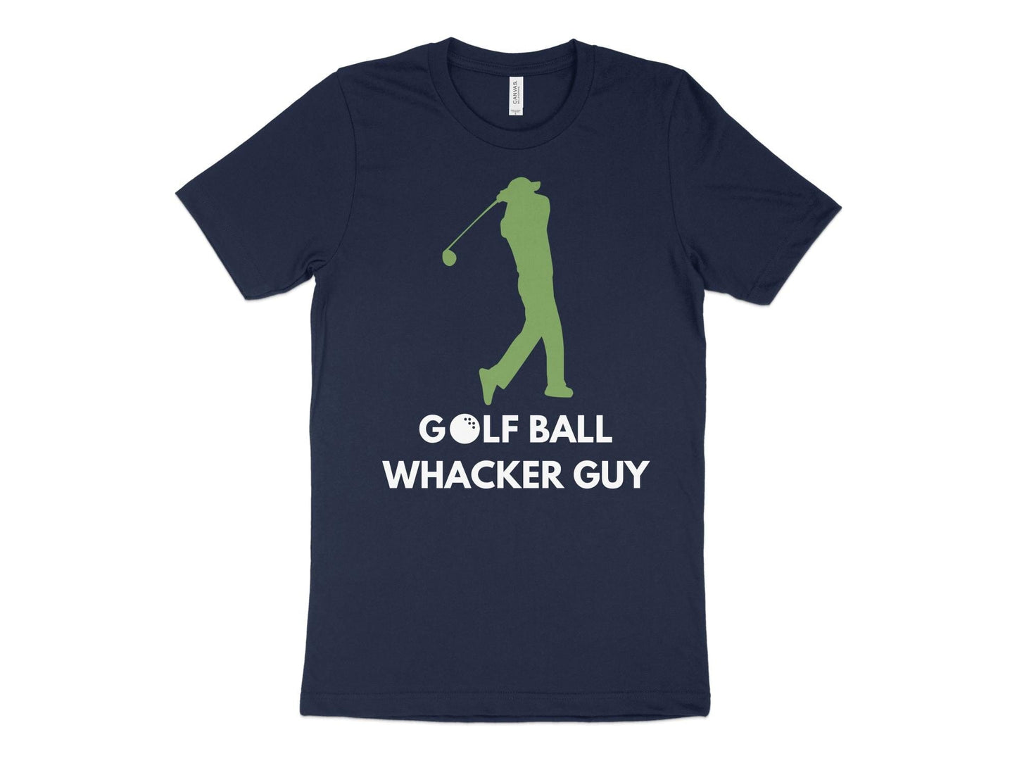 Funny Golfer Gifts  TShirt XS / Navy Golf Ball Whacker Guy Golf T-Shirt