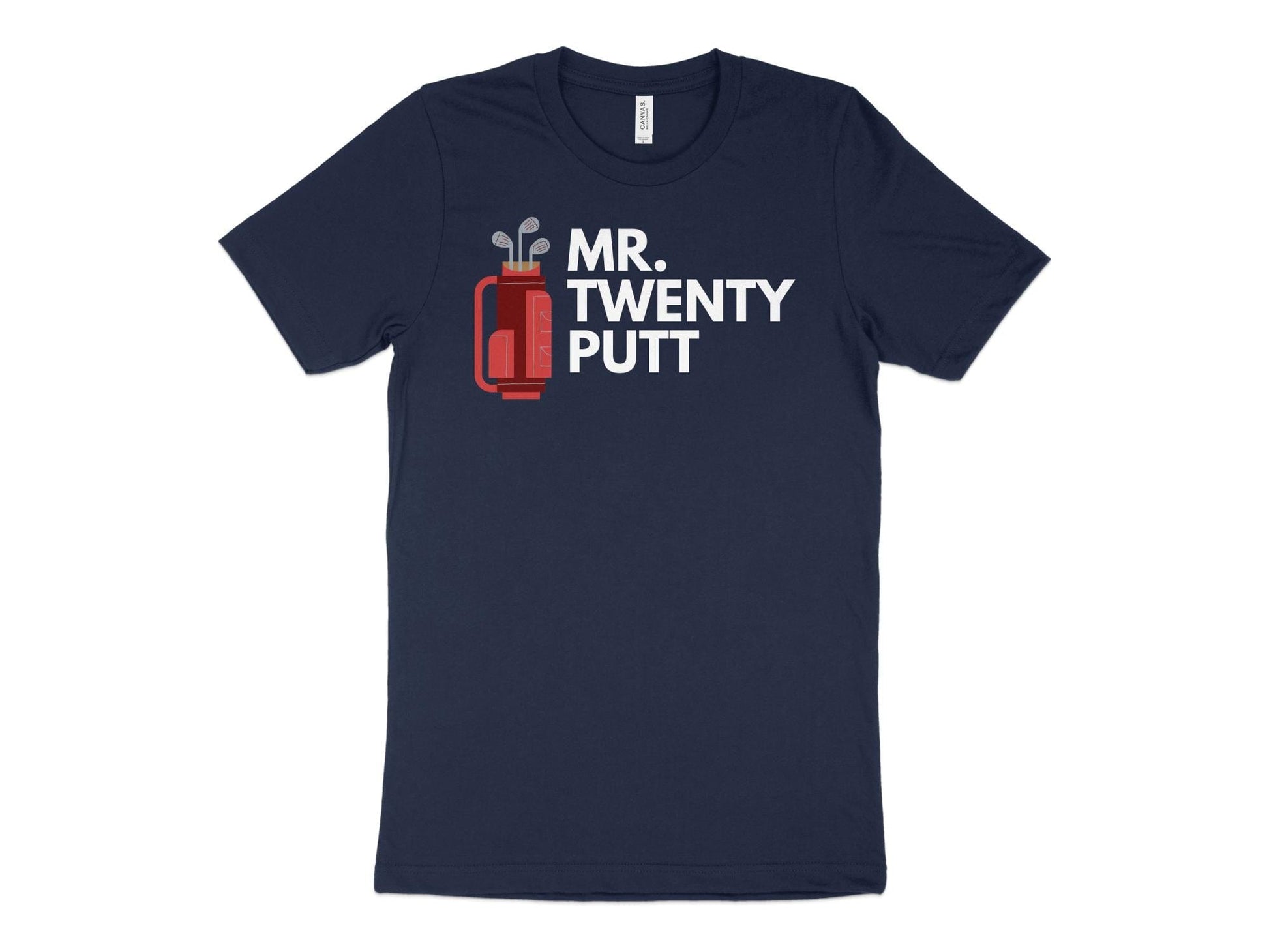 Funny Golfer Gifts  TShirt XS / Navy Mr Twenty Putt Golf T-Shirt