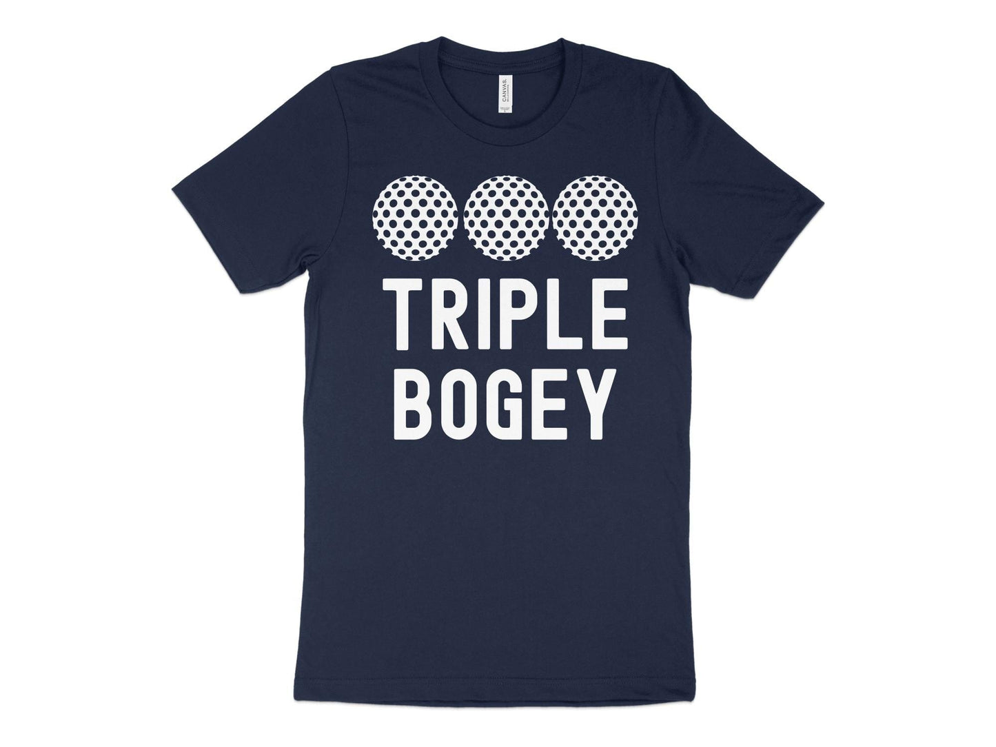 Funny Golfer Gifts  TShirt XS / Navy Triple Bogey Golf T-Shirt