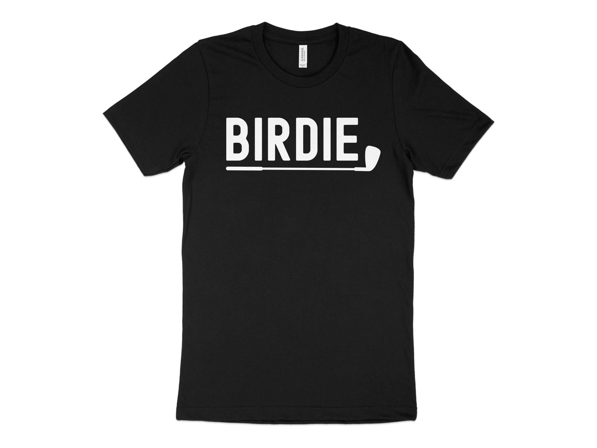 Funny Golfer Gifts  TShirt XS / Solid Black Blend Birdie Golf T-Shirt