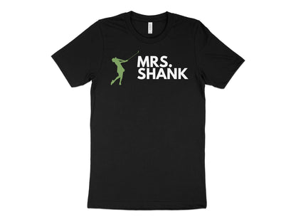 Funny Golfer Gifts  TShirt XS / Solid Black Blend Mrs Shank Golf T-Shirt