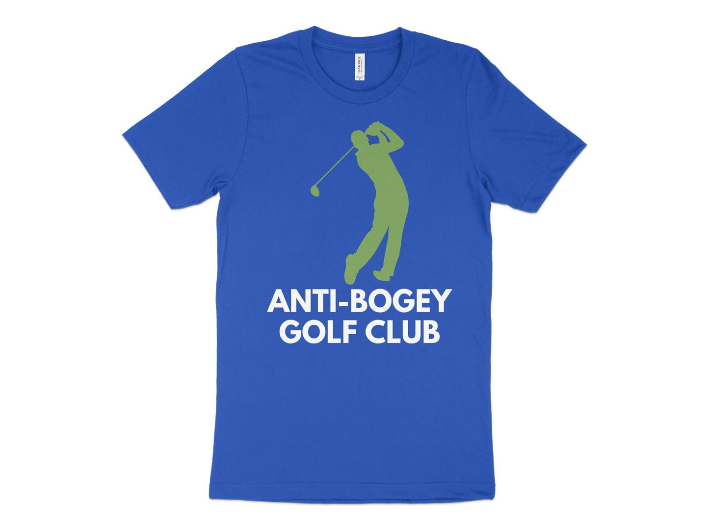 Funny Golfer Gifts  TShirt XS / True Royal Anti-Bogey Golf Club Golf T-Shirt