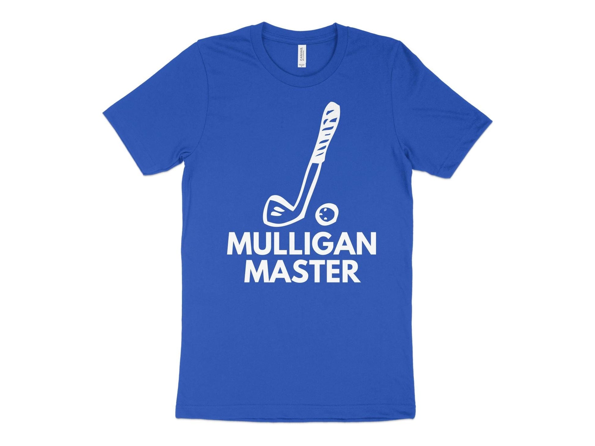 Funny Golfer Gifts  TShirt XS / True Royal Mulligan Master Golf TShirts
