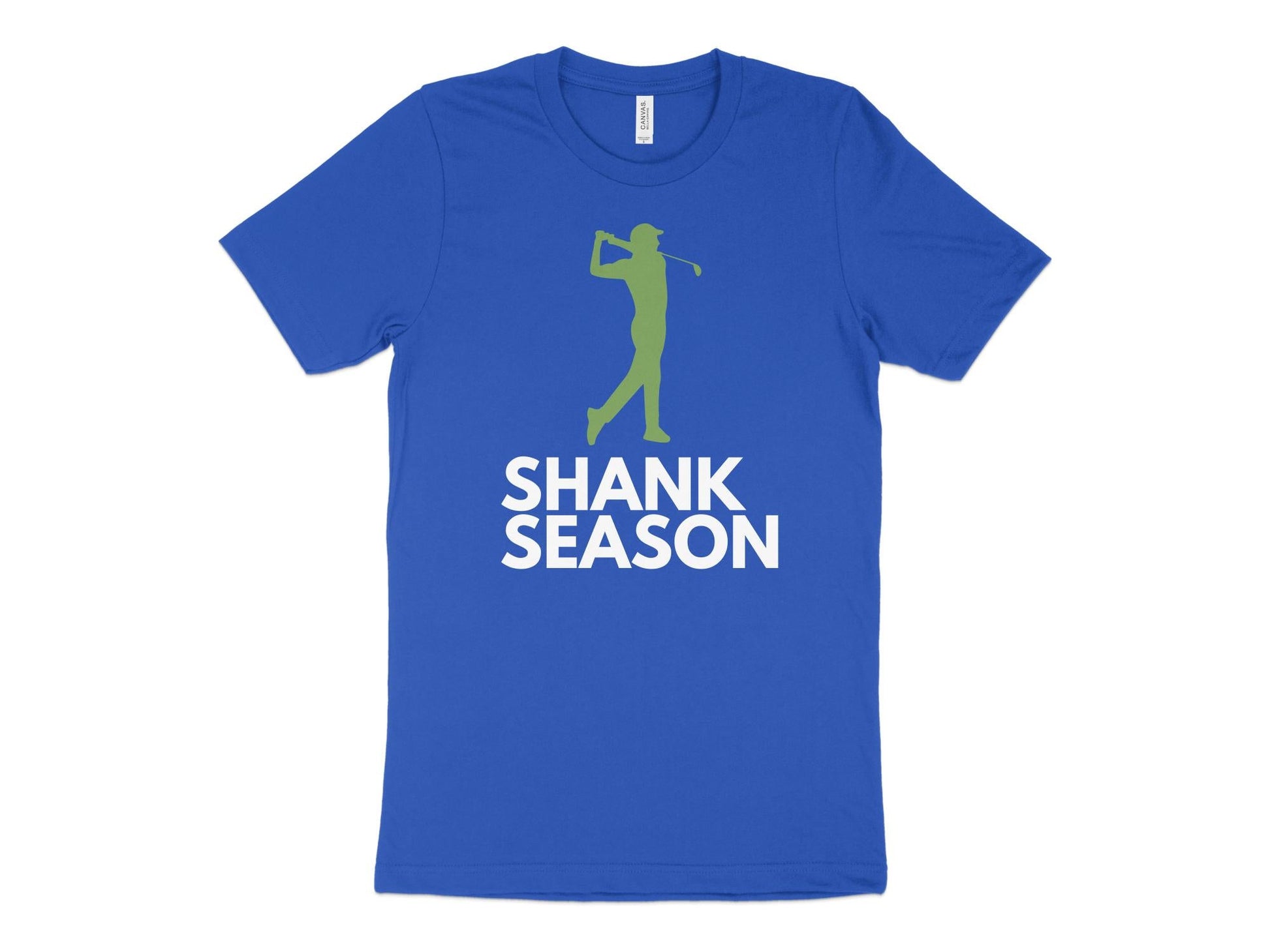Funny Golfer Gifts  TShirt XS / True Royal Shank Season Golf T-Shirt