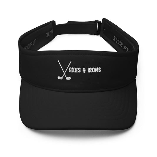 Funny Golfer Gifts  Visor Black Axes and Irons Visor