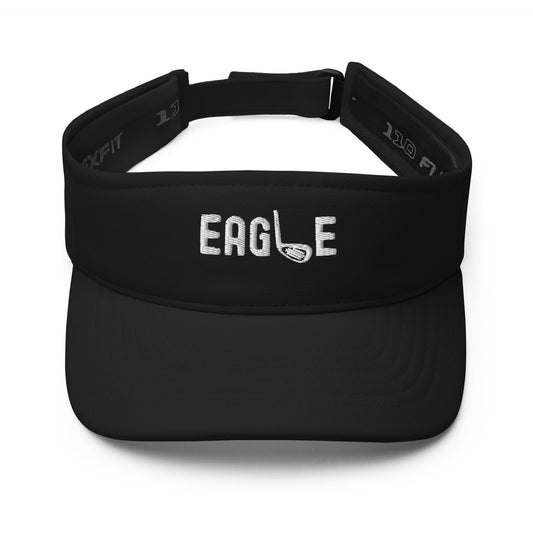 Funny Golfer Gifts  Visor Black Eagle Golf Visor