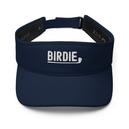 Funny Golfer Gifts  Visor Navy Birdie Visor