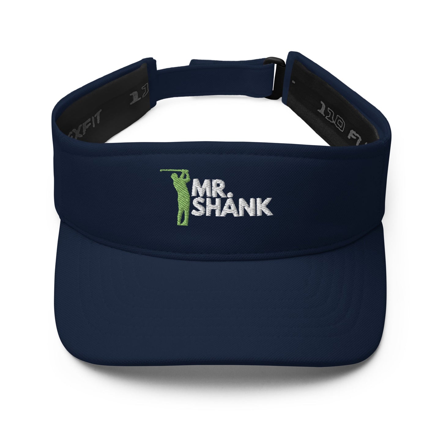 Funny Golfer Gifts  Visor Navy Mr. Shank Visor