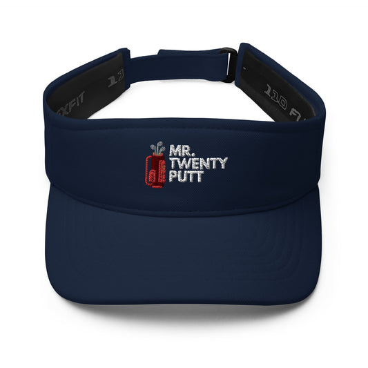 Funny Golfer Gifts  Visor Navy Mr. Twenty Visor