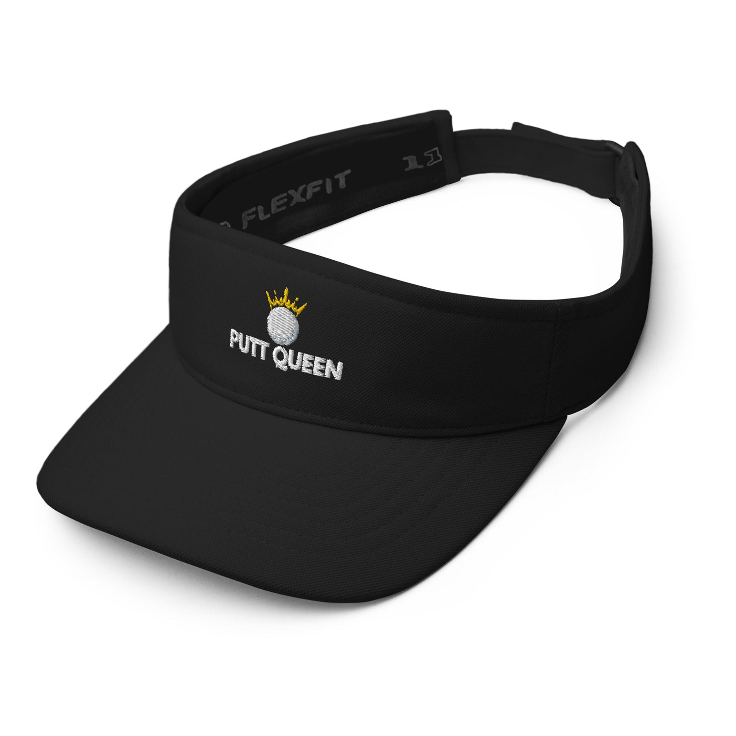 Funny Golfer Gifts  Visor Putt Queen Visor