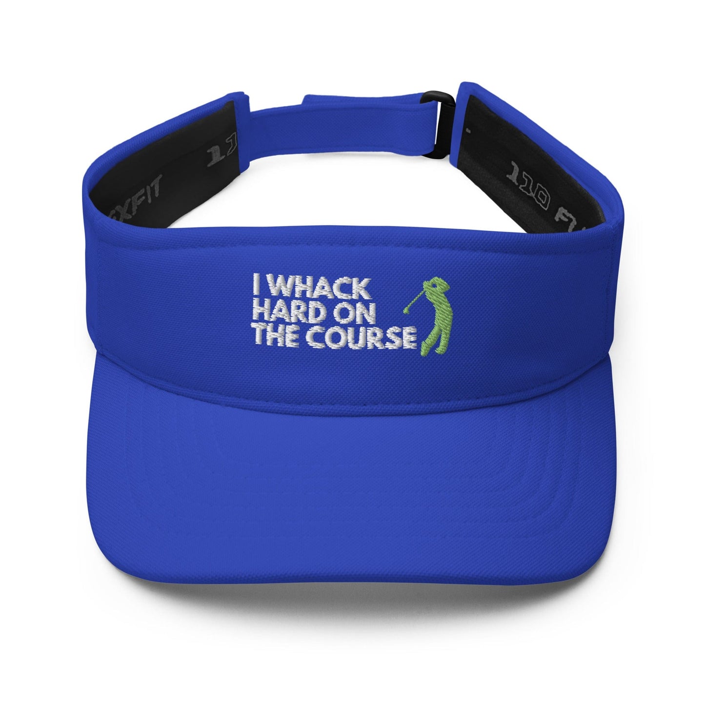 Funny Golfer Gifts  Visor Royal I Whack Hard On The Course Visor