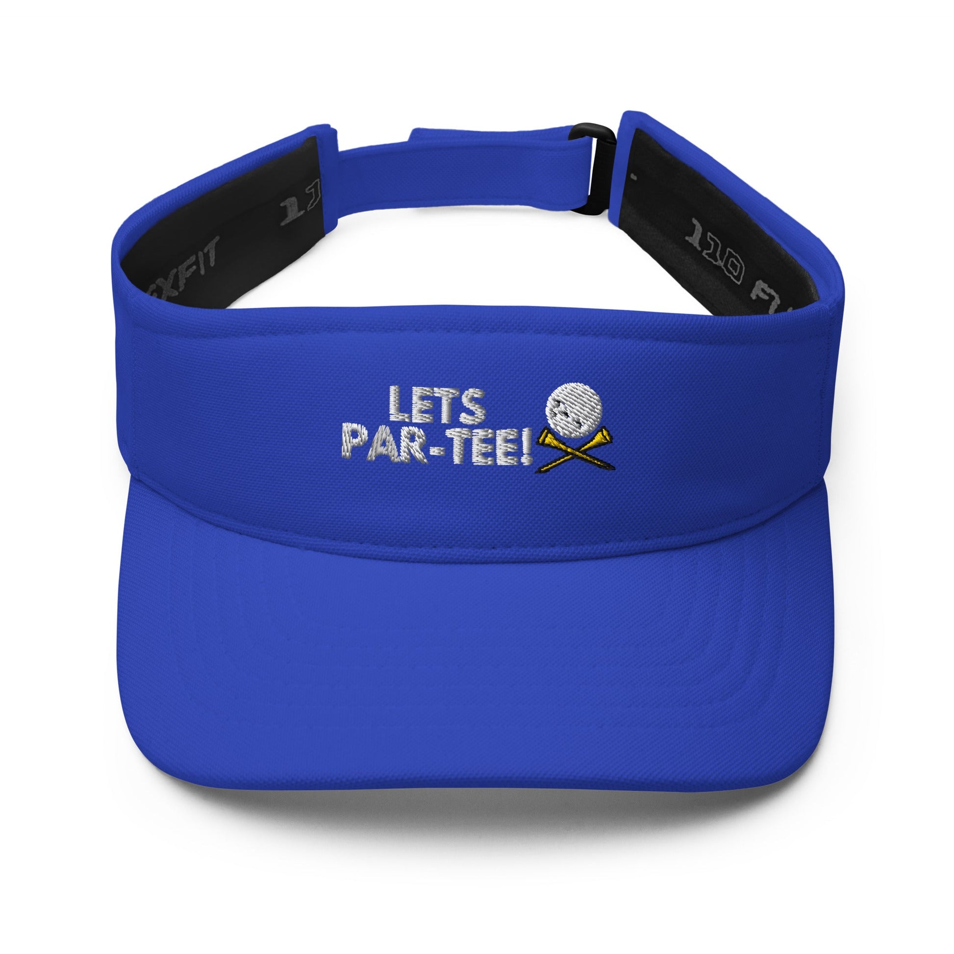 Funny Golfer Gifts  Visor Royal Lets Par-Tee Visor