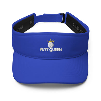 Funny Golfer Gifts  Visor Royal Putt Queen Visor