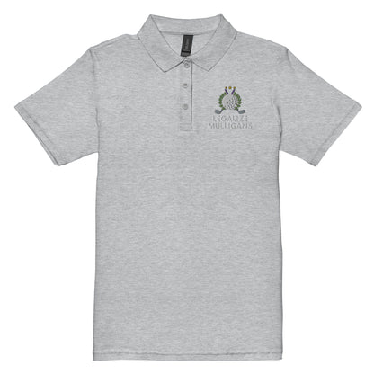 Funny Golfer Gifts  Womens Polo Sport Grey / S Legalize Mulligans Women’s Pique Polo Shirt