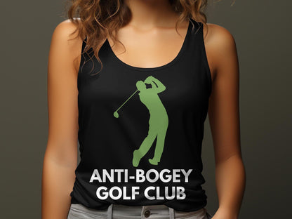 Funny Golfer Gifts  Womens Tank Top Anti-Bogey Golf Club Golf Womans Tank Top