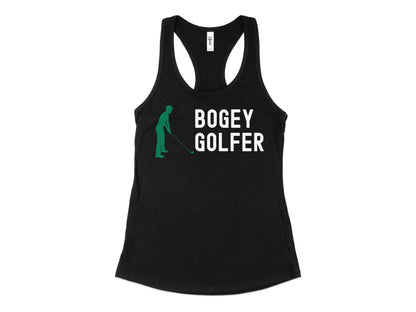 Funny Golfer Gifts  Womens Tank Top XS / Black Bogey Golfer Golf Womans Tank Top
