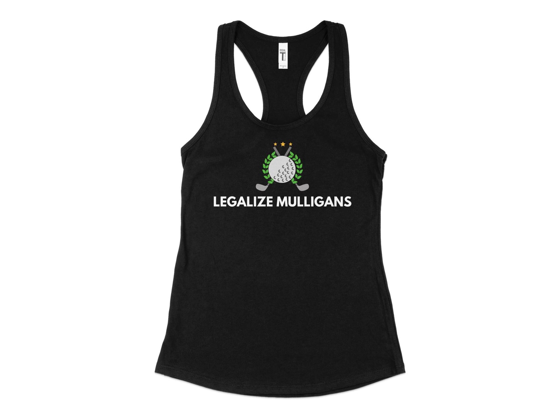 Funny Golfer Gifts  Womens Tank Top XS / Black Legalize Mulligans Golf Womans Tank Top