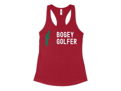 Funny Golfer Gifts  Womens Tank Top XS / Cardinal Bogey Golfer Golf Womans Tank Top