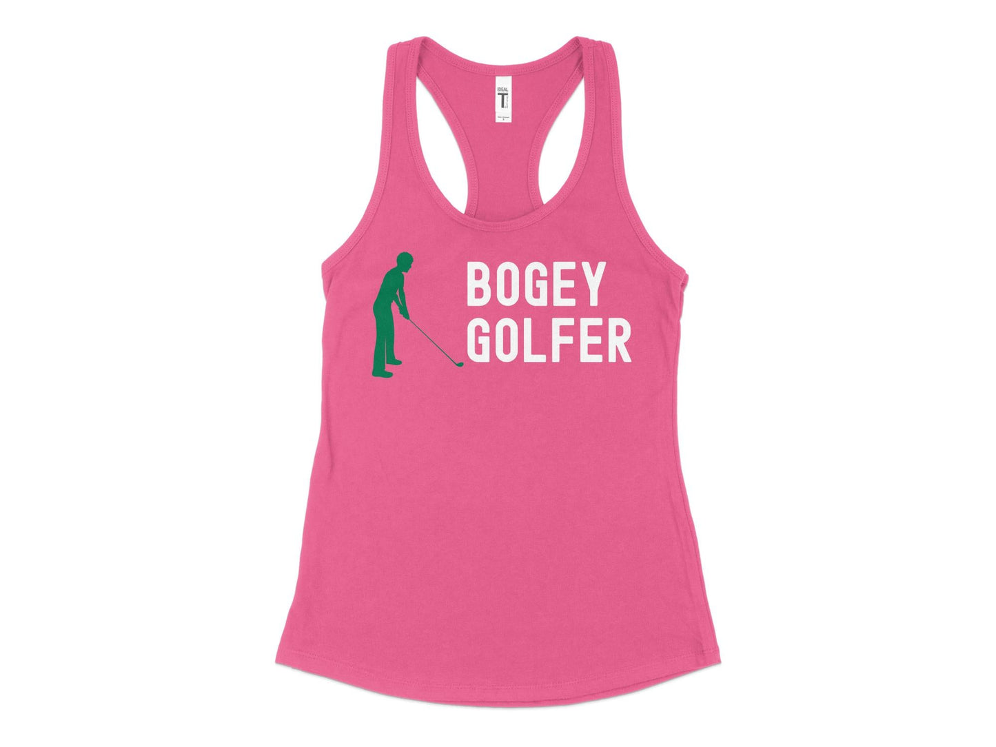 Funny Golfer Gifts  Womens Tank Top XS / Hot Pink Bogey Golfer Golf Womans Tank Top