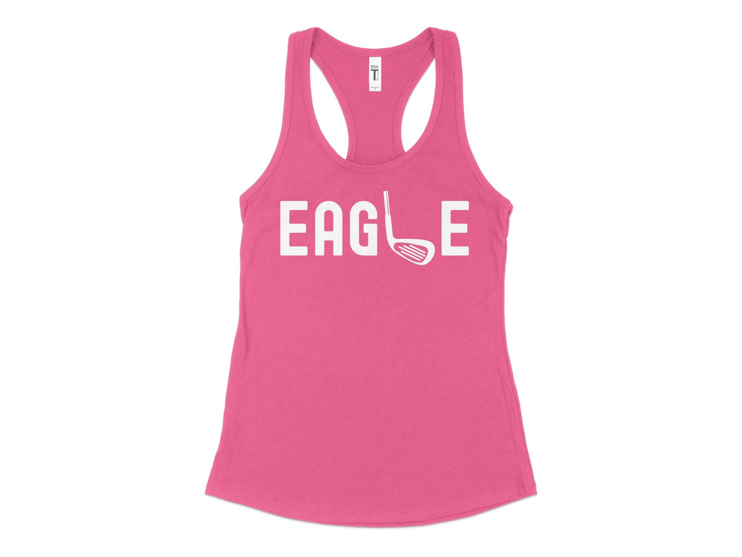 Funny Golfer Gifts  Womens Tank Top XS / Hot Pink Eagle Golf Womans Tank Top