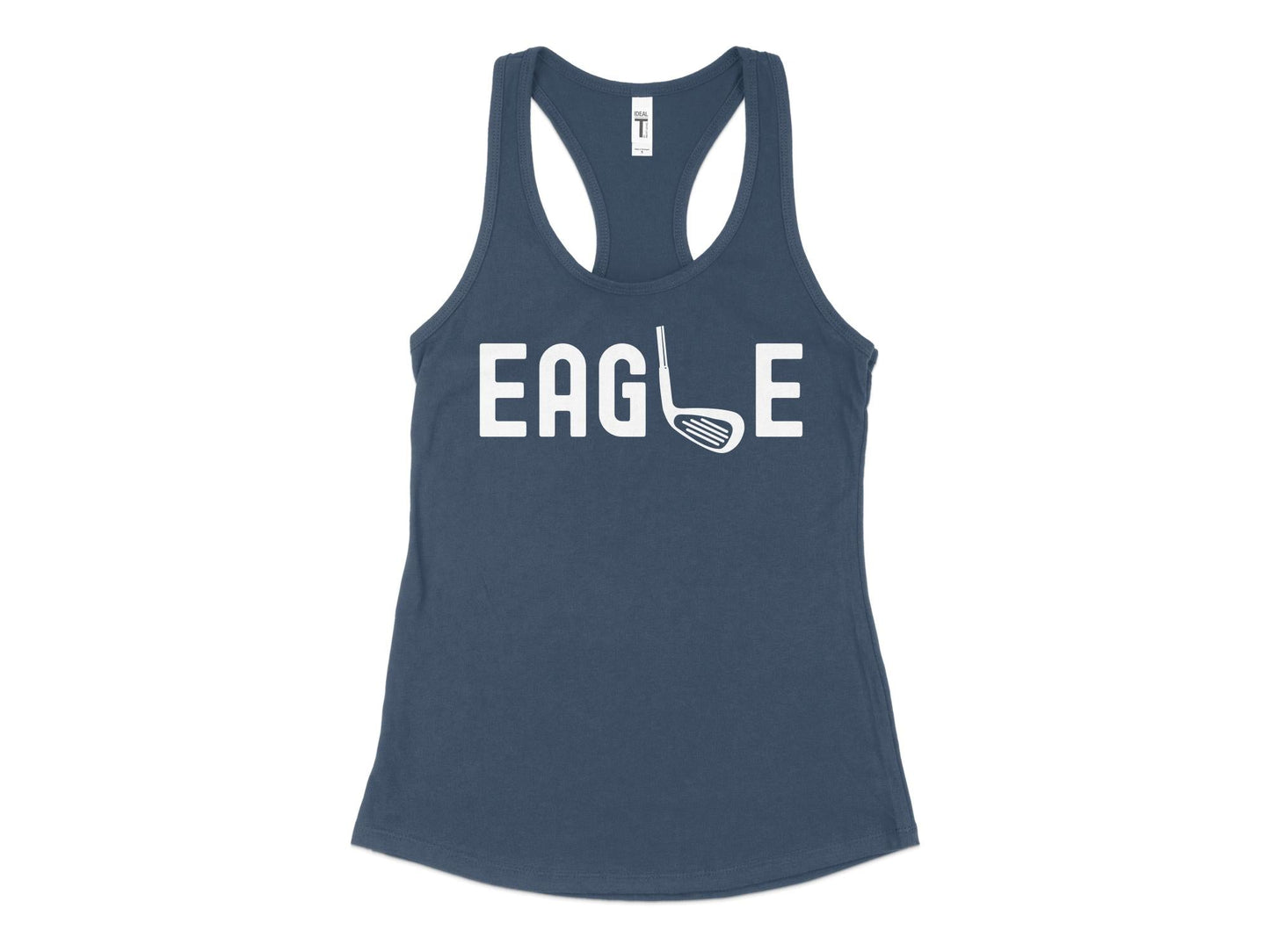 Funny Golfer Gifts  Womens Tank Top XS / Indigo Eagle Golf Womans Tank Top