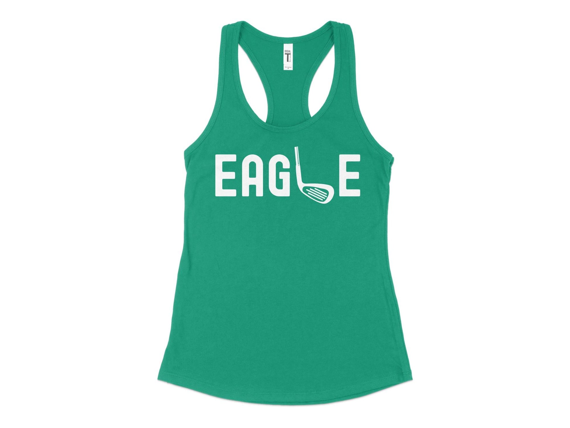 Funny Golfer Gifts  Womens Tank Top XS / Kelly Green Eagle Golf Womans Tank Top