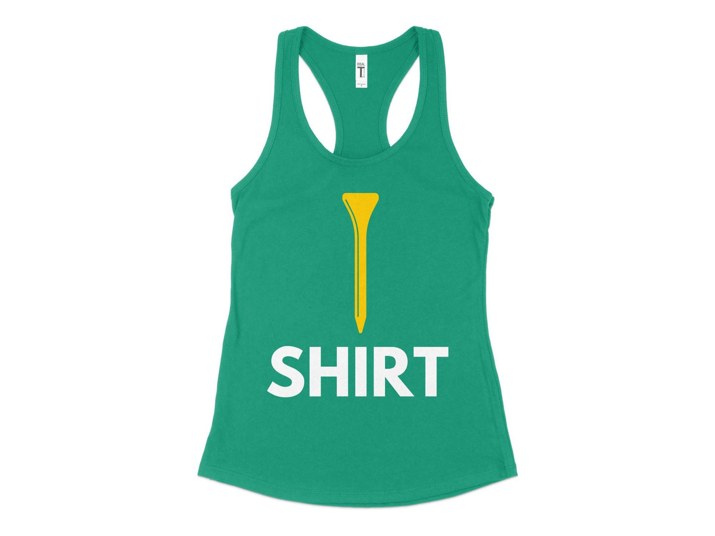 Funny Golfer Gifts  Womens Tank Top XS / Kelly Green Tee shirt Golf Womans Tank Top