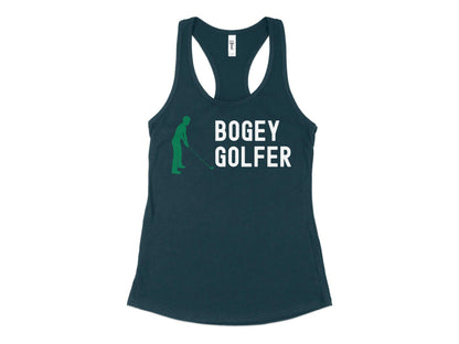 Funny Golfer Gifts  Womens Tank Top XS / Midnight Navy Bogey Golfer Golf Womans Tank Top