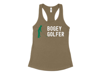 Funny Golfer Gifts  Womens Tank Top XS / Military Green Bogey Golfer Golf Womans Tank Top