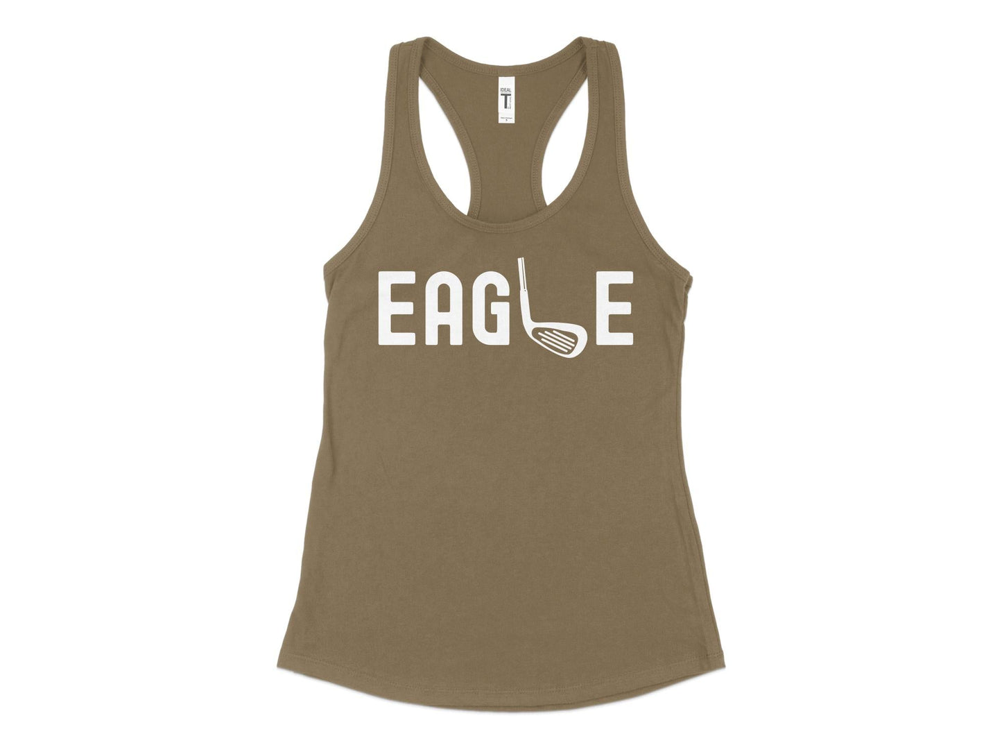 Funny Golfer Gifts  Womens Tank Top XS / Military Green Eagle Golf Womans Tank Top
