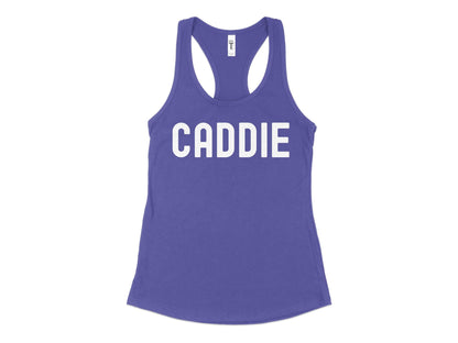 Funny Golfer Gifts  Womens Tank Top XS / Purple Rush Caddie Golf Womans Tank Top