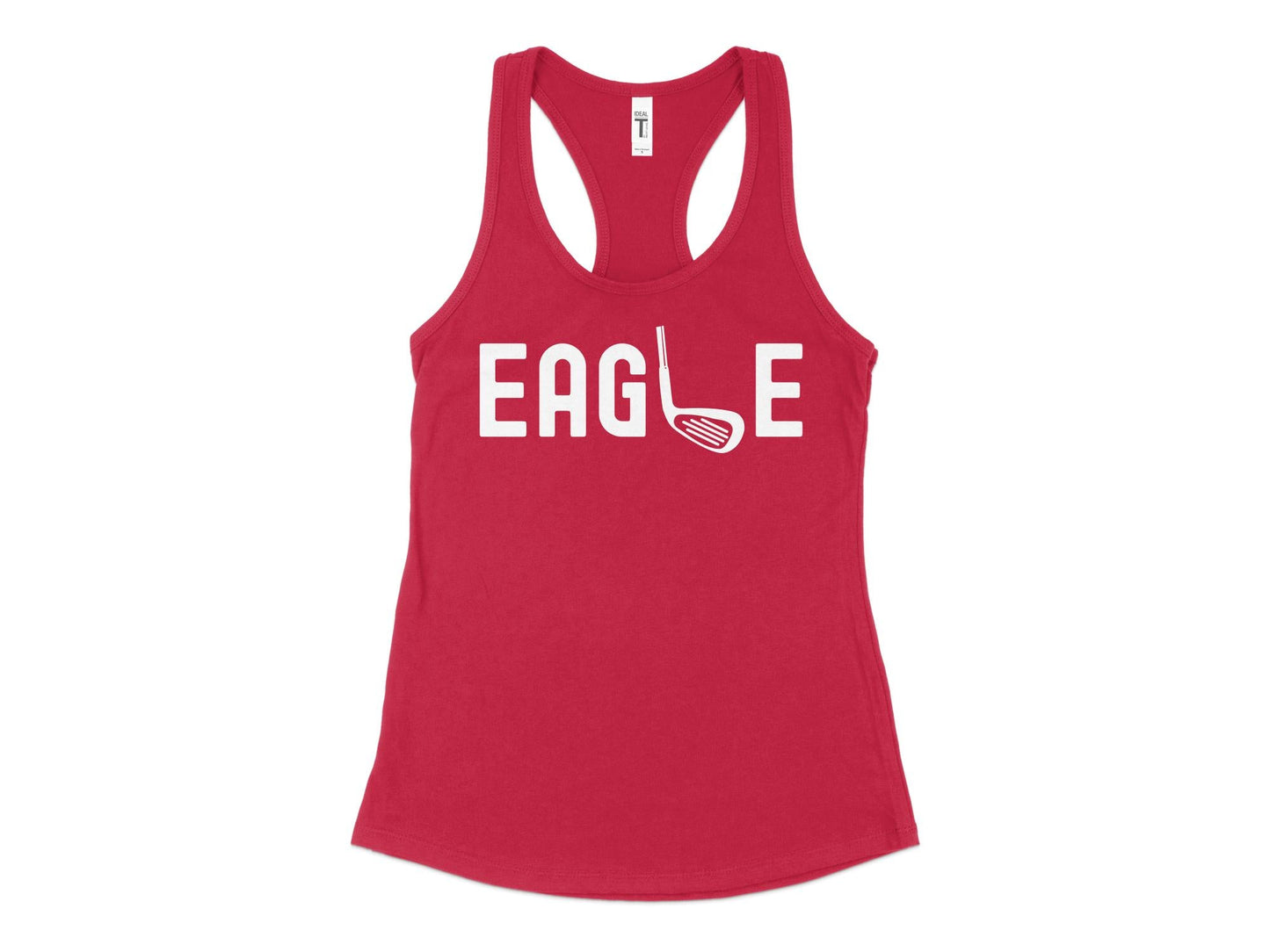 Funny Golfer Gifts  Womens Tank Top XS / Red Eagle Golf Womans Tank Top