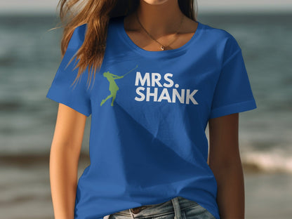 Funny Golfer Gifts  Womens TShirt Mrs Shank Golf Womans T-Shirt